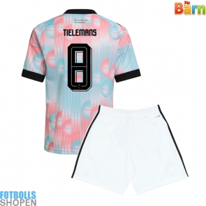 Billiga Belgien Youri Tielemans #8 Bortatröja Barn VM 2026 Kortärmad (+ Korta byxor)